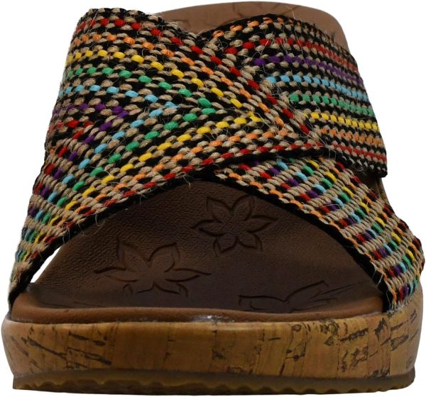 ⁦Skechers Cali Women's Beverlee Delighted Wedge Sandal⁩ - الصورة ⁦2⁩