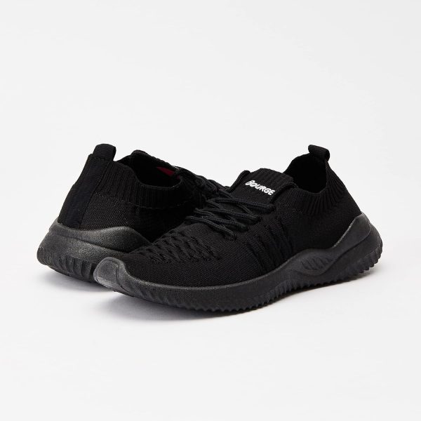 ⁦Bourge Women's Micam-504 Black Sports Shoes - 3(Micam-504-03)⁩ - الصورة ⁦9⁩