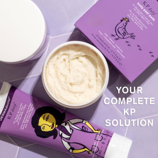 ⁦Dermadoctor Kp Dermatologist Formulated Body Scrub Exfoliant For Keratosis Pilaris And Dry, Rough, Bumpy, White/Off White⁩ - الصورة ⁦8⁩