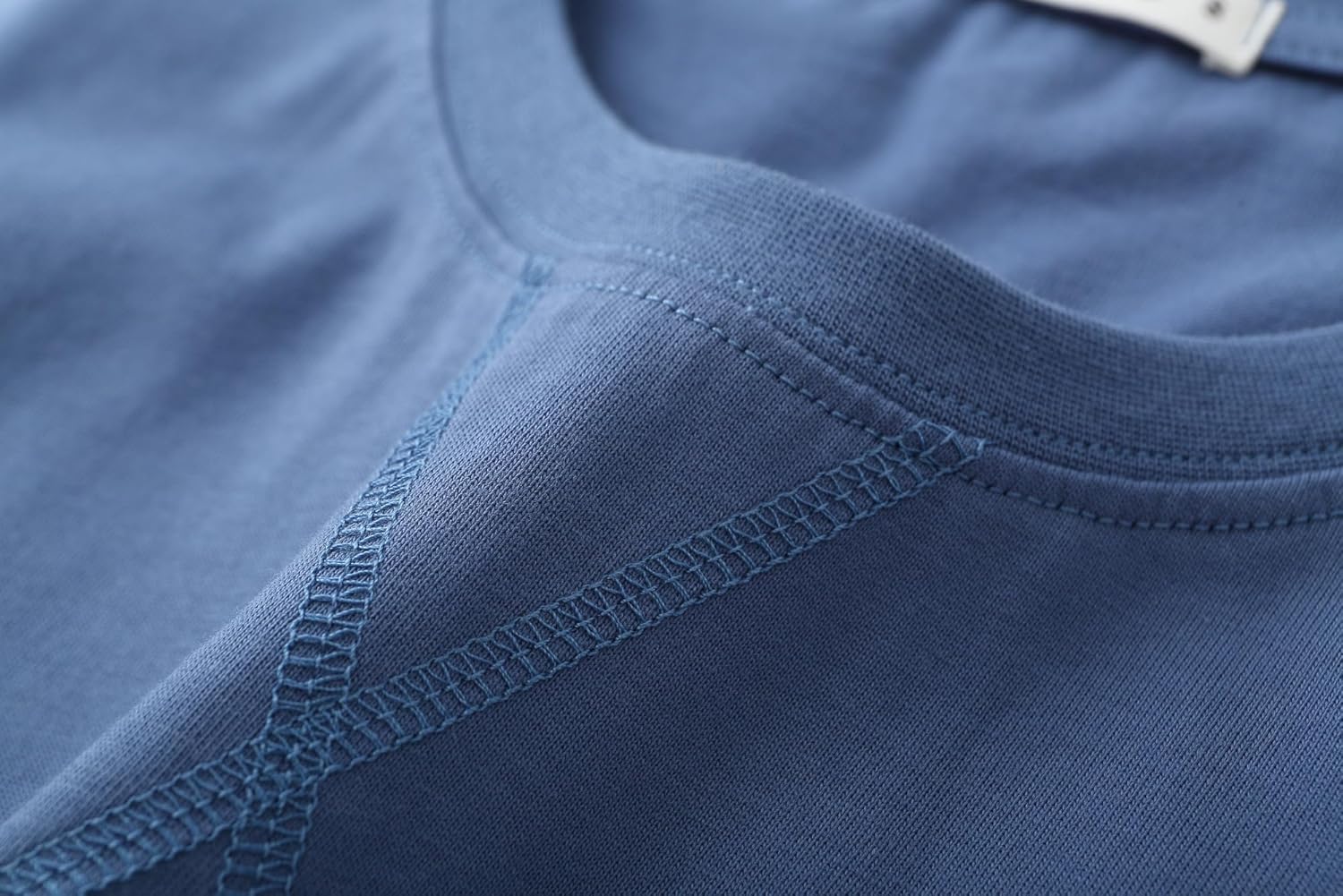 KLIEGOU Mens 100 Cotton Hipster Hip Hop Longline Crewneck T-Shirt Pre - Shrunk S-4XL 3 KLIEGOU Mens 100 Cotton Hipster Hip Hop Longline Crewneck T-Shirt Pre - Shrunk S-4XL - الصورة 3