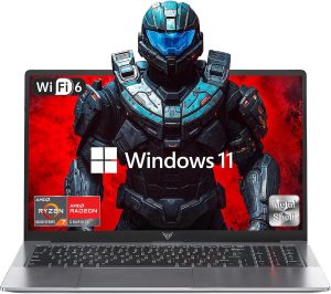 KAIGERR 2025 AMD Laptop, 15.6inch Laptop Computer with AMD Ryzen 7 5700U(8C/16T, Up to 4.3GHz), 16GB RAM 512GB NVMe SSD Windows 11 Laptop, Radeon RX Vega 8 Graphics,WiFi 6