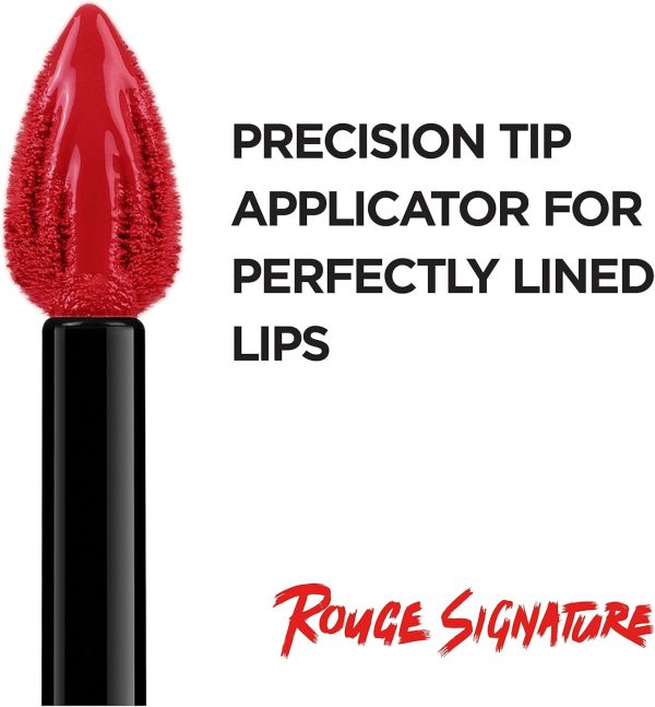 ⁦L'Oreal Paris Makeup Rouge Signature Matte Lip Stain, Discovered⁩ - الصورة ⁦4⁩