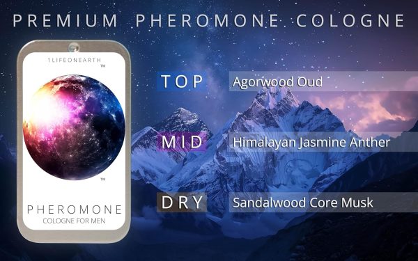 ⁦1Lifeonearth Pheromone Cologne for Men to Attract Women Solid Compact Tin 0.35 oz⁩ - الصورة ⁦5⁩