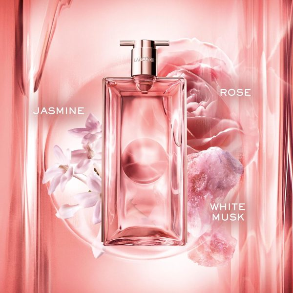 ⁦Lancôme Idôle Eau de Parfum - Long Lasting Fragrance with Notes of Bergamont, Jasmine & Vanilla - Fresh & Floral Women's Perfume - 0.85 Fl Oz⁩ - الصورة ⁦2⁩