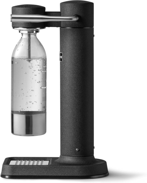 ⁦Aarke - Carbonator III Premium Carbonator/Sparkling & Seltzer Water Maker with PET Bottle (Matte Black), AAC3-Black⁩ - الصورة ⁦2⁩