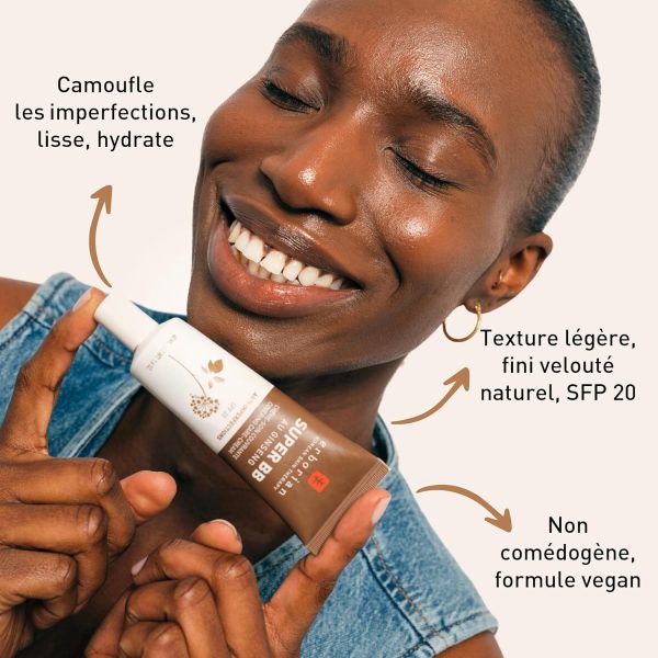 ⁦Erborian Super BB Cream with Ginseng - Full coverage BB cream for acne prone skin - Doré 15ML⁩ - الصورة ⁦3⁩