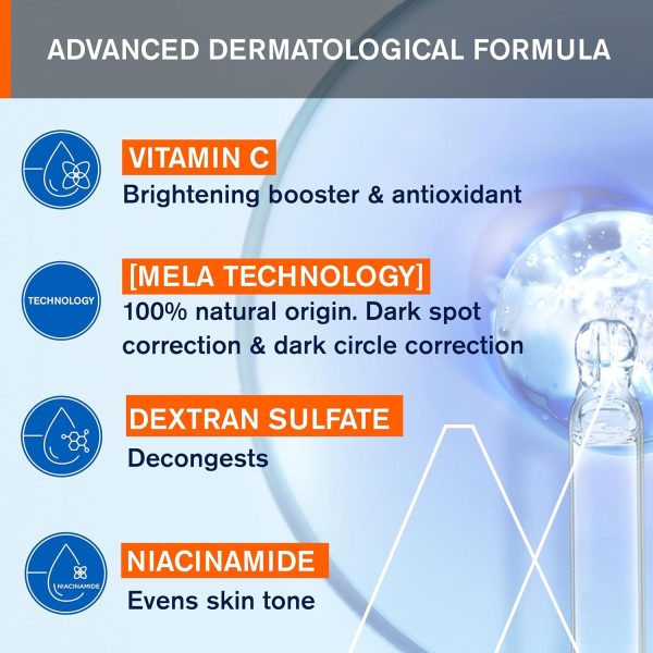 ⁦Uriage Dépiderm Corrective Eye Contour 15ml - Anti-Puffiness & Dark Circles - Moisturizing & Protective Eye Corrector - Dermatologically Tested⁩ - الصورة ⁦5⁩