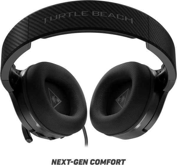⁦Turtle Beach Recon 200 Gen 2 Powered Gaming Headset for Xbox Series X, Xbox Series S, & Xbox One, PlayStation 5, PS4, Nintendo Switch, Mobile, & PC with 3.5mm connection - Black⁩ - الصورة ⁦5⁩