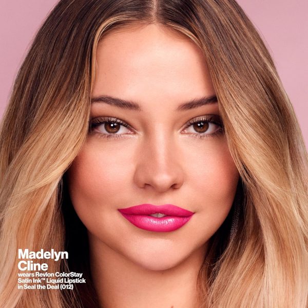 ⁦Revlon ColorStay Satin Ink Liquid Lipstick - Silky Sienna⁩ - الصورة ⁦4⁩