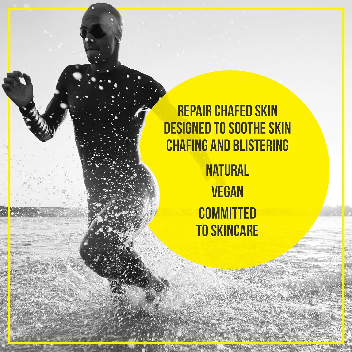 Slipstream Anti Chafing Cream,for Inner Thigh ❘ Anti Friction Chafing Cream, Chafing Gel & Spray Alternative, Skin Healing Relief for Runners & Cycling, Made with Natural Ingredients & Vegan Friendly 6 Slipstream Anti Chafing Cream,for Inner Thigh ❘ Anti Friction Chafing Cream, Chafing Gel & Spray Alternative, Skin Healing Relief for Runners & Cycling, Made with Natural Ingredients & Vegan Friendly - الصورة 6