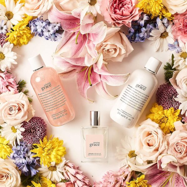 ⁦philosophy amazing grace body lotion | 480ml | body moisturiser for dry skin | firming body emulsion⁩ - الصورة ⁦8⁩