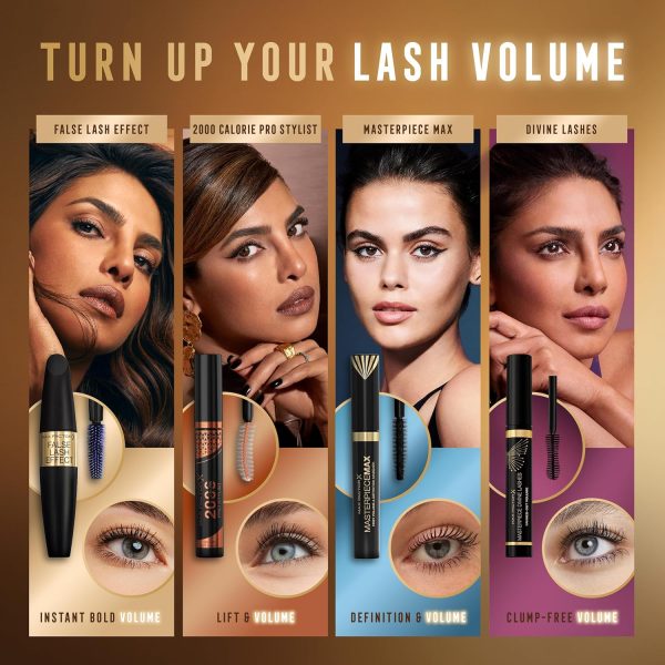 ⁦Max Factor False Lash Effect Mascara, Deep Raven Black, 13 ml⁩ - الصورة ⁦6⁩