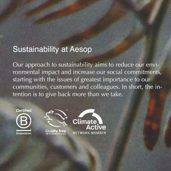 ⁦Aesop Geranium Leaf Body Balm | 500mL/16.67oz | Paraben, Cruelty-free & Vegan⁩ - الصورة ⁦8⁩