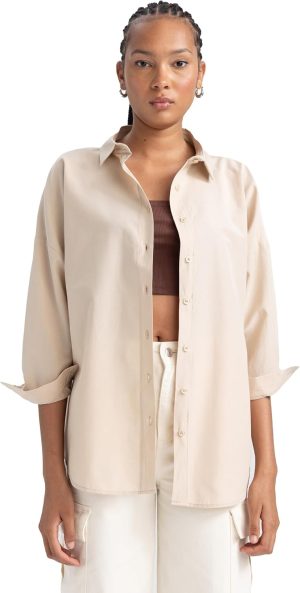 DeFacto Womens B0659AX Tunic shirt