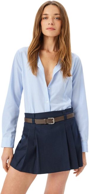 KOTON Women 5SAK60045UW01K Poplin Shirt