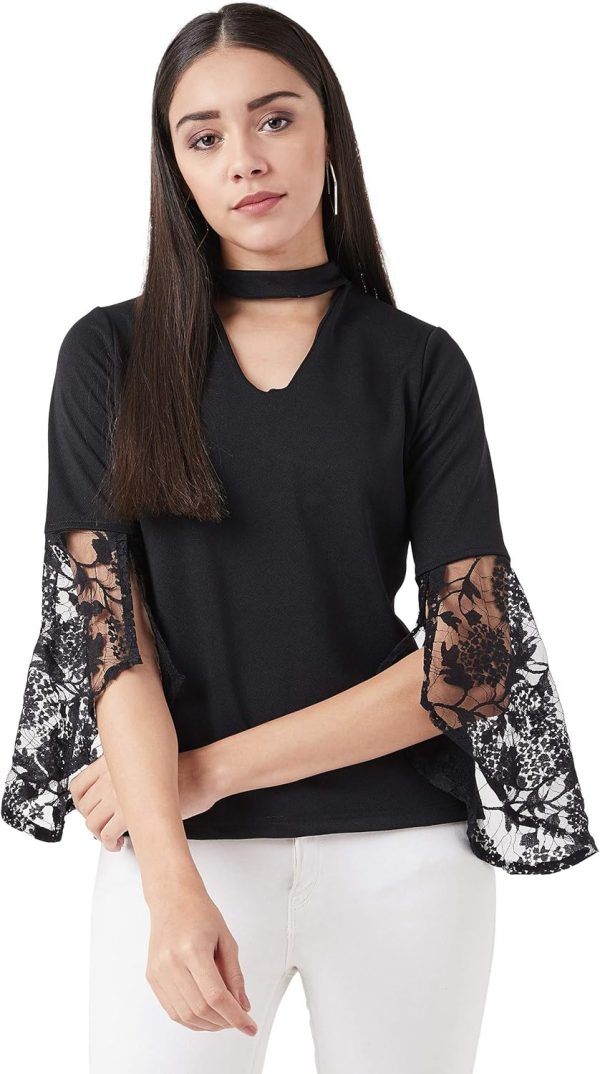 Miss Olive Women's Solid Relaxed Shirt