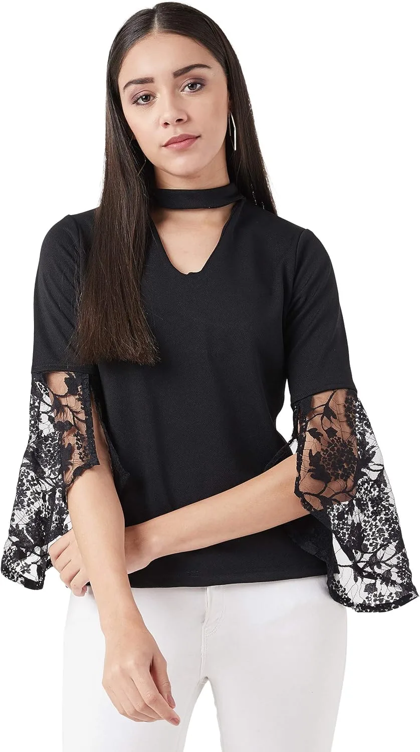 Miss Olive Womens Solid Relaxed Shirt jpg