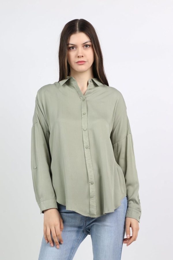⁦MICA Women's MS80478-22Q202 Shirt⁩ - الصورة ⁦5⁩