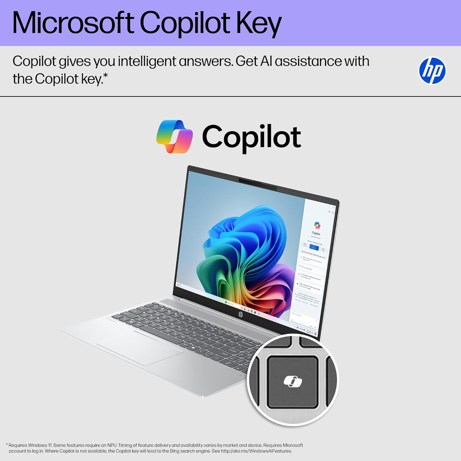 HP OmniBook 5 Copilot+ AI PC, 16" 2K (1920x1200) Touchscreen, 32GB LPDDR5x RAM, 2TB SSD, AMD Ryzen AI 7 350 Up to 5GHz, Backlit KB, Windows 11 Home, W/Mouse 3 HP OmniBook 5 Copilot+ AI PC, 16" 2K (1920x1200) Touchscreen, 32GB LPDDR5x RAM, 2TB SSD, AMD Ryzen AI 7 350 Up to 5GHz, Backlit KB, Windows 11 Home, W/Mouse - الصورة 3