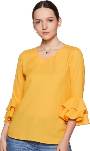 Krave Women's Solid Regular Top