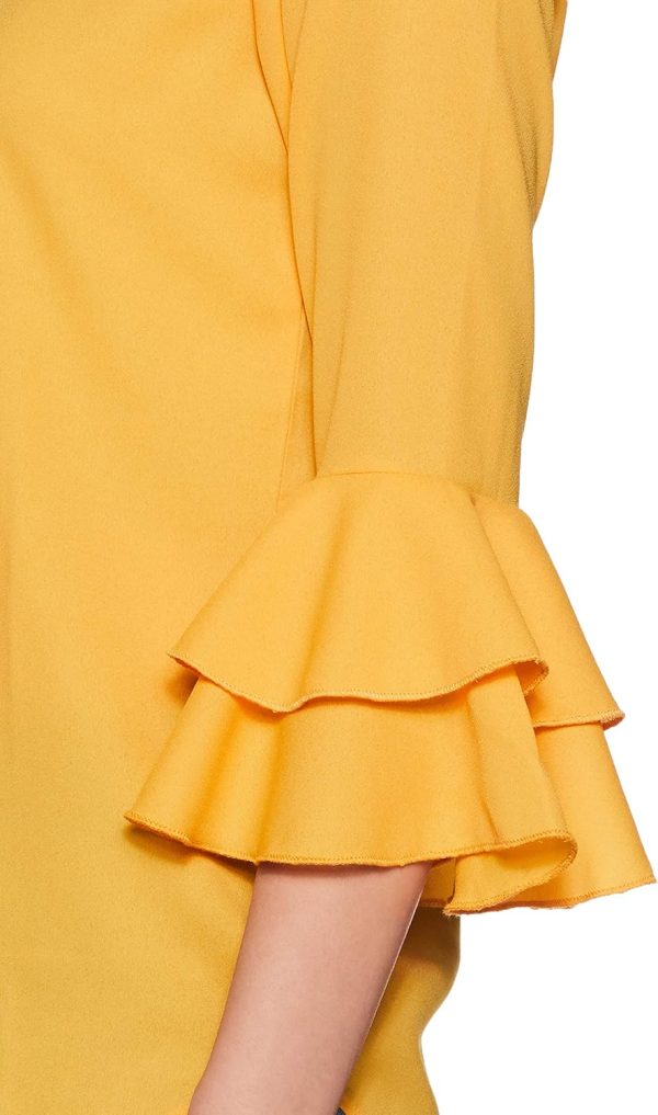⁦Krave Women's Solid Regular Top⁩ - الصورة ⁦5⁩