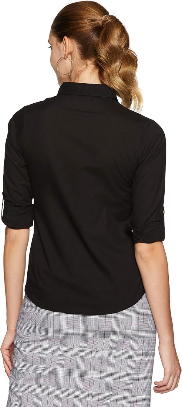 ⁦KRAVE Women's Black Shirt⁩ - الصورة ⁦2⁩