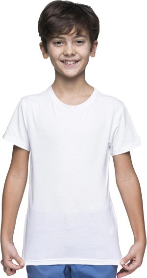 Yanek Cotton Short Sleeve Versatile Round Neck T-shirt for Boys and Girls - Plain, Perfect Comfortable Tee for School, Play, and Casual Wear