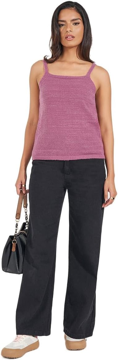 Styli Women Flat Knit Cami Top 2 Styli Women Flat Knit Cami Top - الصورة 2