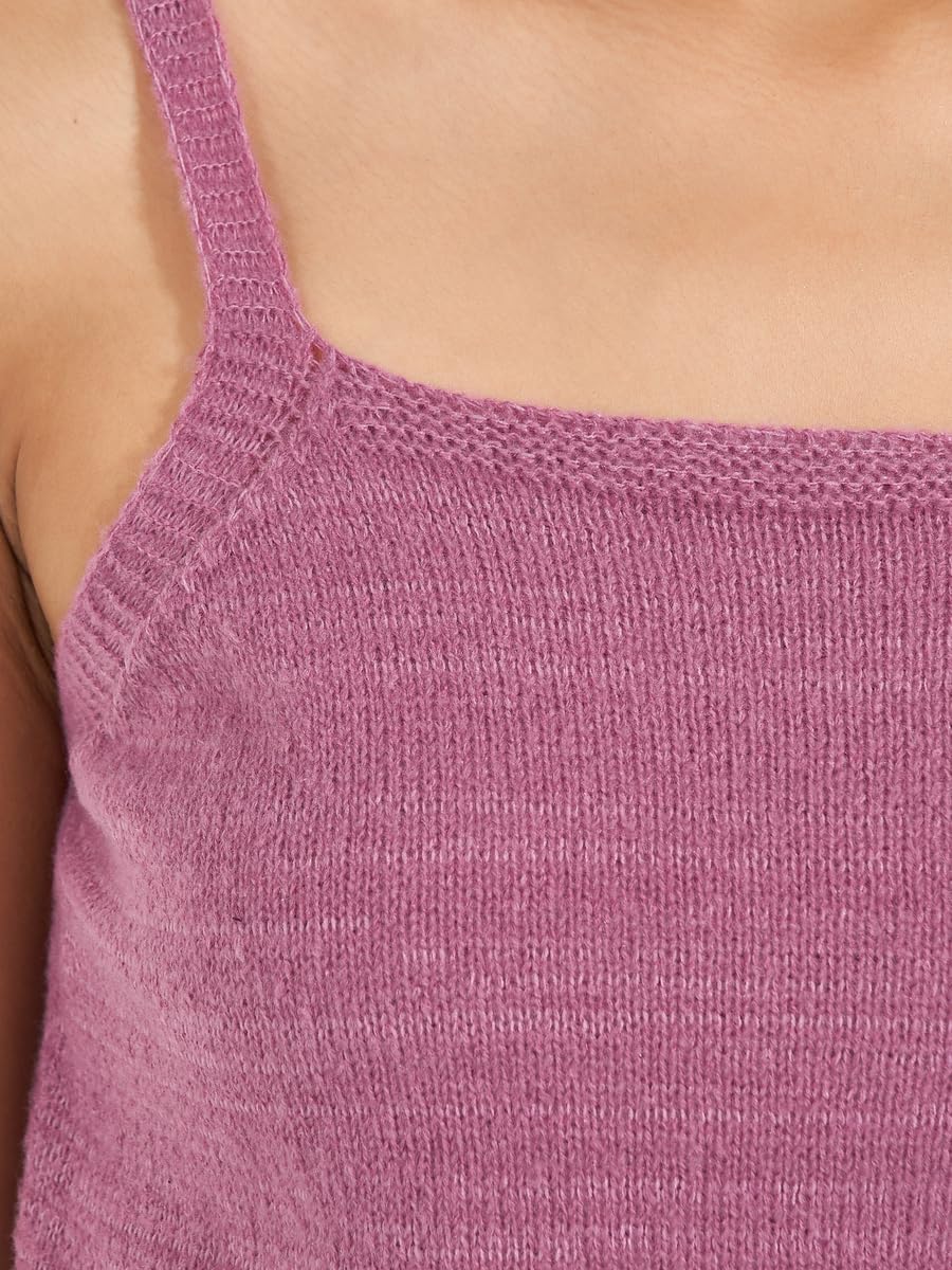 Styli Women Flat Knit Cami Top 4 Styli Women Flat Knit Cami Top - الصورة 4
