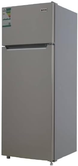 SREEN Double Door Refrigerator - 211 Liters - 7.4 Feet - Silver - SRTM274DF