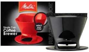 Melitta Single-Cup Pour Over Coffee Brewer - Black