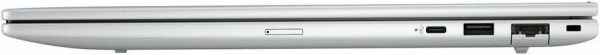 ⁦HP EliteBook 8 G1i 16" Notebook - WUXGA - Intel Core Ultra 7 255U - 32 GB - 1 TB SSD - English Keyboard - Glacier Silver⁩ - الصورة ⁦2⁩