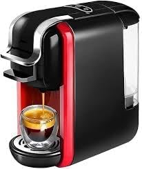 XPER Coffee Maker For Capsules And Coffee - 1450 Watt - 19 Bar - Red - Xpc-90R