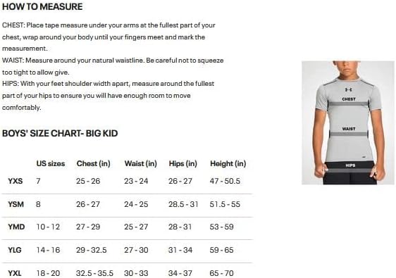 Under Armour UA HG Armour SS Unisex Child T-shirt 2 Under Armour UA HG Armour SS Unisex Child T-shirt - الصورة 2
