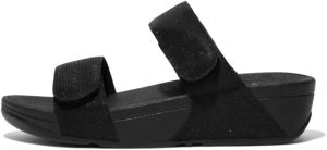 FitFlop LULU ADJUSTABLE SHIMMERLUX SLIDES Womens Sandal
