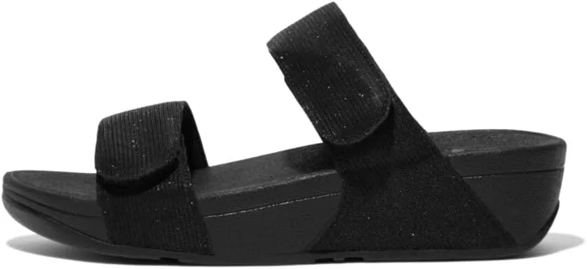FitFlop LULU ADJUSTABLE SHIMMERLUX SLIDES Womens Sandal