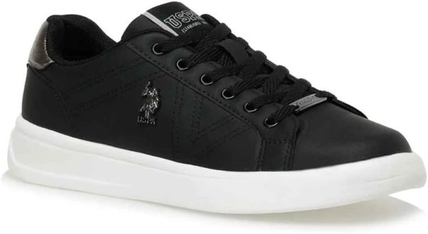 ⁦U.S. Polo Assn. Women 3I EXXY 3FX Logo Detail Comfort Low Top Sneakers⁩ - الصورة ⁦2⁩