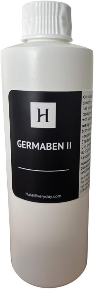 The Chemistry Store Germaben II (16oz) - Ideal Preservative for Hair Care & Emulsions - Broad Spectrum Protection - 16 oz