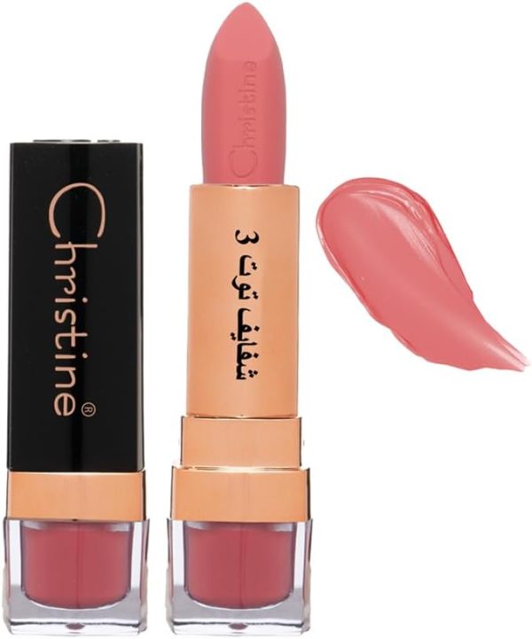 ⁦Christine Matte Lipstick Berry 3 No.14⁩ - الصورة ⁦2⁩