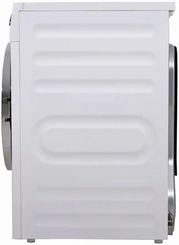 ⁦General Supreme Dryer Front Load 8 KG with Condenser 16 Programs, White, GS807W⁩ - الصورة ⁦5⁩