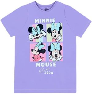 Disney Girls Disney Minnie Mouse Kids Girls Short Sleeves T-Shirt Western (pack of 1)