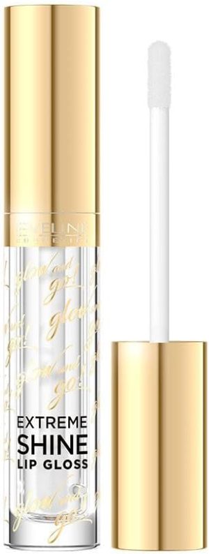 Eveline Cosmetics Glow and Go Lip Gloss 01, 4.5 ml