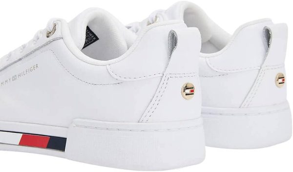⁦Tommy Hilfiger Tricolor Insert womens Cupsole Sneaker⁩ - الصورة ⁦3⁩