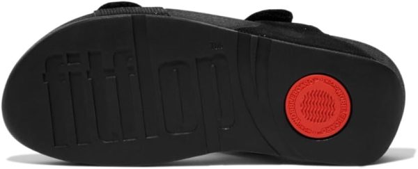 ⁦FitFlop LULU ADJUSTABLE SHIMMERLUX SLIDES Womens Sandal⁩ - الصورة ⁦5⁩