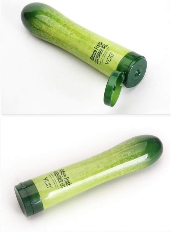 ⁦1PC Natural Fresh Cucumber Gel - Exclusive Skin Care Experience for Beautiful Great Skin, 250ml⁩ - الصورة ⁦2⁩
