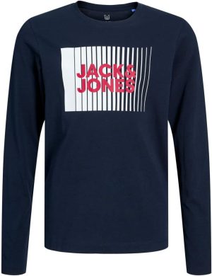 JACK & JONES Boys JJECORP LOGO TEE PLAY LS O-NECK NOOS JNR T-Shirt
