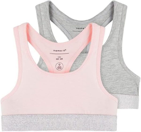 Name It Girl's Nkfshort Top 2p Noos Panties