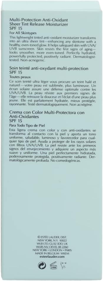Estée Lauder New Item DAYWEAR MOISTURIZER 1.7 OZ /DAYWEAR MULTI-PROTECTION SHEER TINT RELEASE MOISTURIZER 1.7 OZ ANTI-OXIDANT, SPF 15 ALL SKINTYPES 4 Estée Lauder New Item DAYWEAR MOISTURIZER 1.7 OZ /DAYWEAR MULTI-PROTECTION SHEER TINT RELEASE MOISTURIZER 1.7 OZ ANTI-OXIDANT, SPF 15 ALL SKINTYPES - الصورة 4