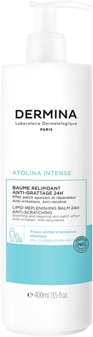Dermina Intense Anti Scratching Repairing Balm Dry Skin Prone To Atopy 400ml Atolina
