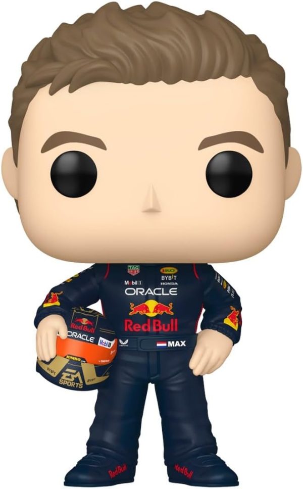 ⁦Funko Pop! Formula 1: Racing S4 - Verstappen with Helmet⁩ - الصورة ⁦2⁩